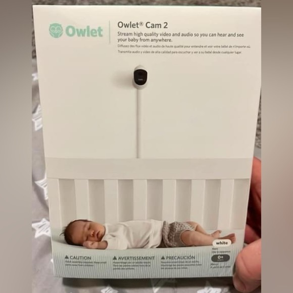 Owlet Cam 2 - White Baby Monitor Camera
